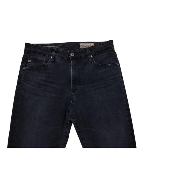 AG Antropologie Tthe Stevie High Rise Slim Straight Ankle Blue Jeans Size 29 - Picture 4 of 12